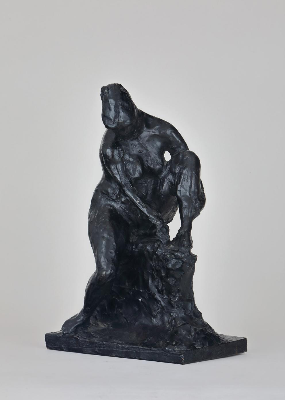 Fig.2 Charles Auffret, Femme à la toilette, 1864, bronze, fonte Godard